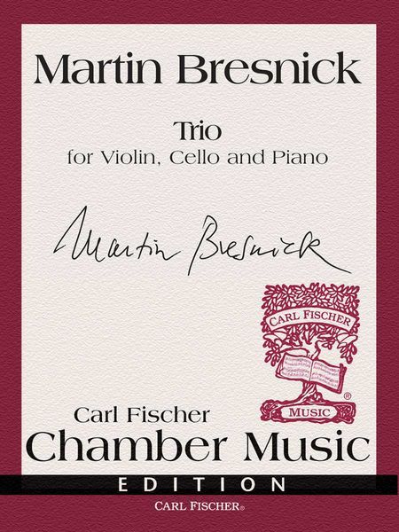Trio : For Violin, Cello and Piano.
