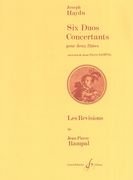 Six Duos Concertants : For Two Flutes / Revision By Jean-Pierre Rampal.