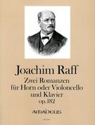 Zwei Romanzen : Für Horn Oder Violoncello Und Klavier, Op. 182 / Edited By Daniel Lienhard.