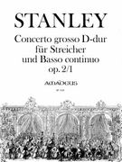 Concerto Grosso D-Dur : Für Streicher Und Basso Continuo, Op. 2/1 / Edited By Yvonne Morgan.