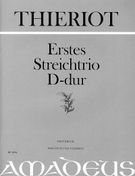 Erstes Streichtrio D-Dur / edited by Yvonne Morgan.