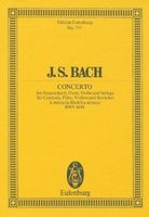 Concerto, BWV 1044 In A Minor : For Violin, Flute and Harp.