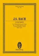 Concerto, BWV 1065 In A Minor : For 4 Harpsichords.