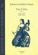 Trio F-Dur, Wendt 119 : Für Viola Da Gamba, Obligates Cembalo und Basso Continuo.