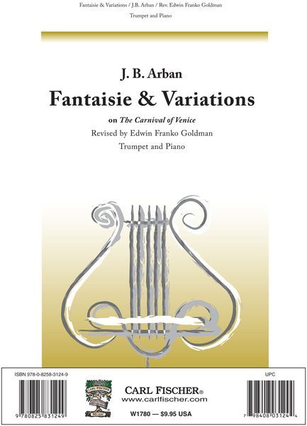 Carnival Of Venice : For Trumpet Solo With Piano / edited by Goldman.