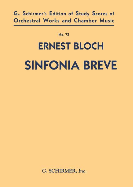 Sinfonia Breve : For Orchestra.