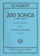 200 Songs, Vol. I : For High Voice and Piano.