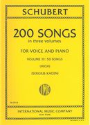 200 Songs, Vol. III : For High Voice and Piano.