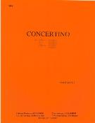 Concertino : For Alto Saxophone and Piano.