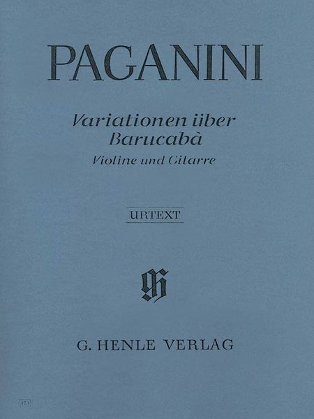 Sixty Variations On Barucaba, Op. 14 : For Violin and Guitar.