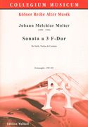 Sonata A 3 F-Dur : Für Harfe, Violine Und Cembalo.
