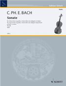 Sonate G-Moll, Wq 88 : For Viola Or Viola Da Gamba (Violoncello) and Harpsichord Obligatory.