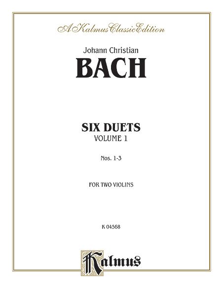 Six Duets, Vol. 1, Nos. 1-3 : For Two Violins.