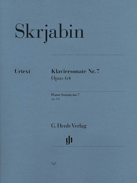 Klaviersonate Nr. 7, Op. 64 / edited by Valentina Rubcova.