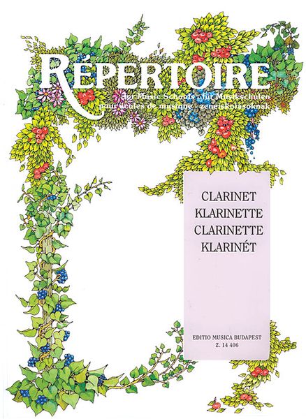 Repertoire For Music Schools : Clarinet / Compiled And Edited By Eva And Peter Perenyi.