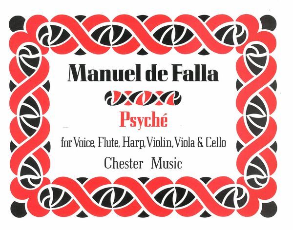 Psyché : For Voice, Flute, Harp, Violin, Viola and Cello.