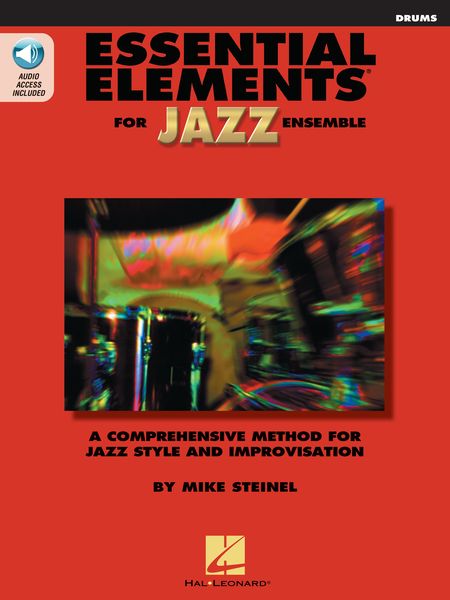 Essential Elements For Jazz Ensemble : For Drums.