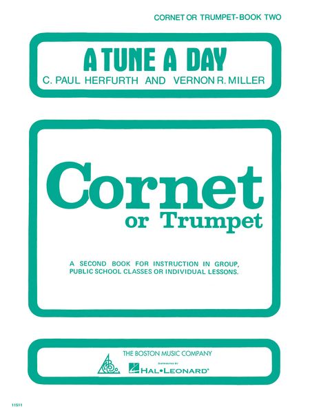 A Tune A Day : Trumpet Or Cornet, Book 2.