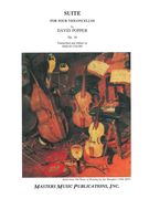 Suite : For Four Violoncellos, Op. 16 / transcribed and edited by Emilio Colon.