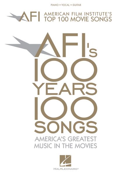 American Film Institute's Top 100 Movie Songs.