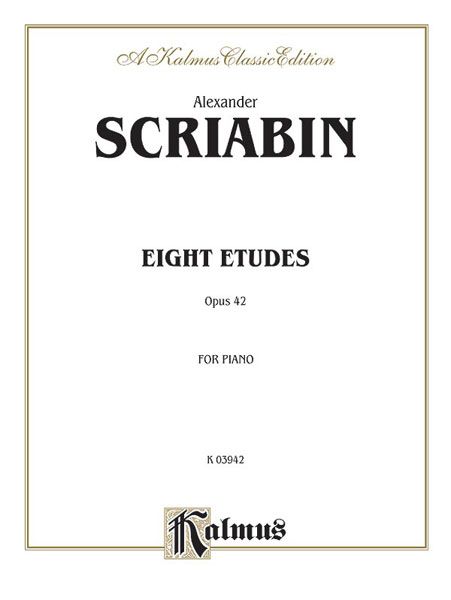 Etudes, Op.42 : For Piano.