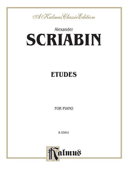 Etudes : For Piano.