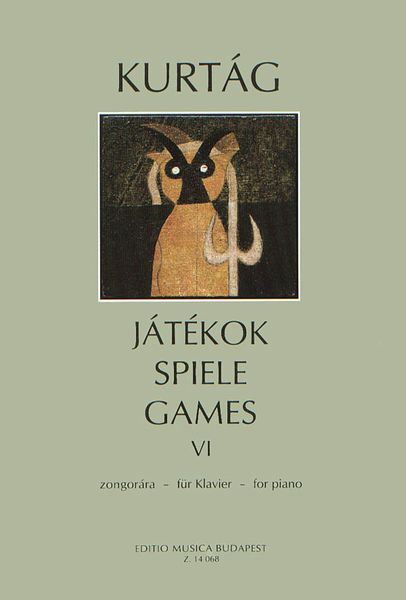Jatekok = Games For Piano, Vol. 6.