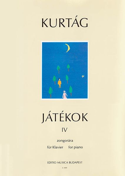 Jatekok = Games For Piano, Vol. 4 : Duets For Two Pianos.