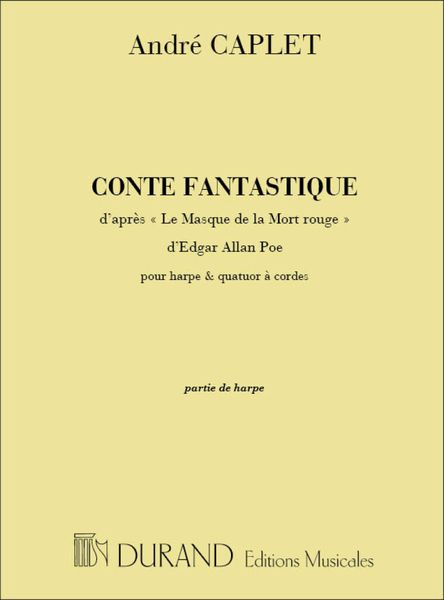 Conte Fantastique : For Harp and String Quartet.