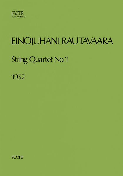 String Quartet No. 1 (1952).