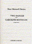 Two Dances From Caroline Mathilde : For Flute and Harp.