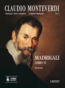 Madrigali, Libro VI : Modern Clefs / edited by Andrea Bornstein.