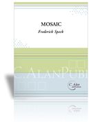 Mosaics : For Brass And Percussion Ensemble.