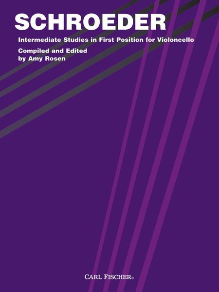 Intermediate Studies In First Position For Violoncello / compiled and edited by Amy Rosen.