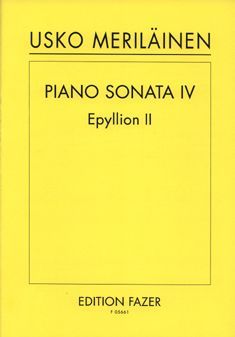 Piano Sonata No. 4 : Epyllion II.