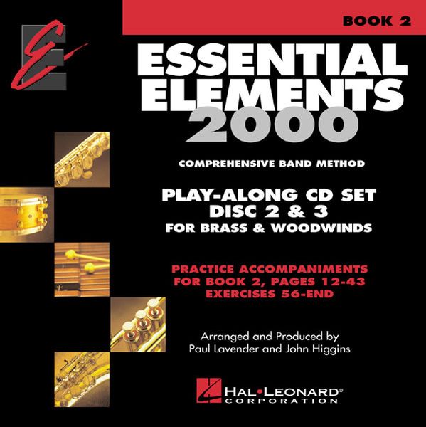 Essential Elements 2000, Book 2, Play Along Trax Discs 2 & 3 (Ex. 56-End).