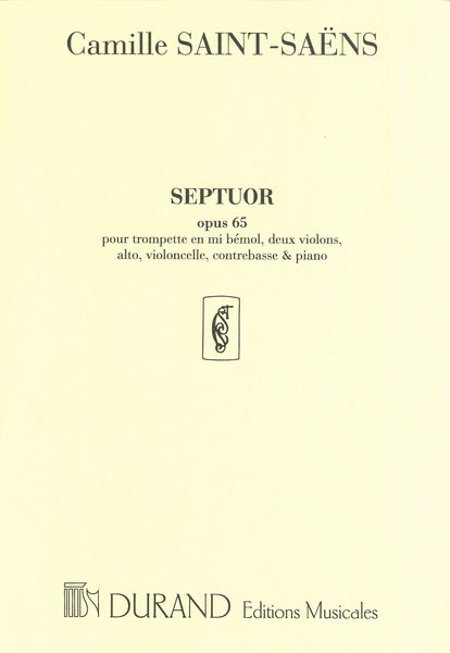 Septour, Op. 65 : Pour Trompette, Deux Violons, Alto, Violoncelle, Contra-Basse Et Piano.