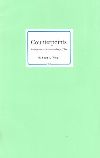 Counterpoints : For Soprano Saxophone and Tape (1992).