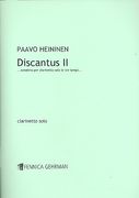 Discantus II : Sonatina Per Clarinetto Solo.