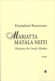 Marjatta Matala Neiti : For Children's Chorus, Flute, Percussion and Organ Or String Quartet.