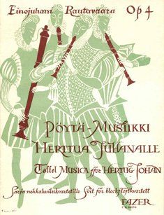 Poytamusiikki : Suite For Recorder Quartet.