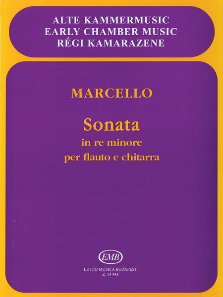 Sonata In Re Minore (Op. 2 No. 2) : Per Flauto E Chitarra / Edited By Daniel Benko.