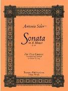 Sonata In A Minor, R. 1188 : For Two Guitars / transcribed and arranged by Richard M. Long.