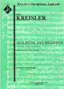 Sicilienne and Rigaudon (Francoeur) : For Violin and Orchestra.