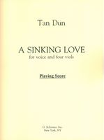 A Sinking Love : For Voice and Four Viols (1995).
