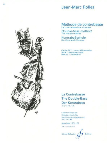 Methode De Contrebasse, Vol. 1.