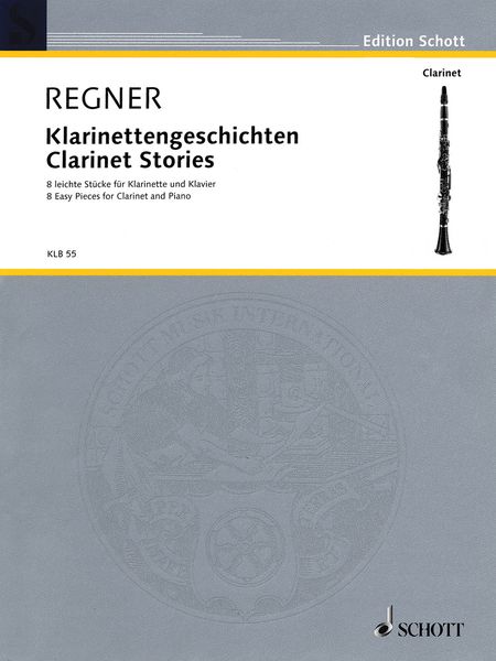 Clarinet Stories : 8 Easy Pieces For Clarinet and Piano.