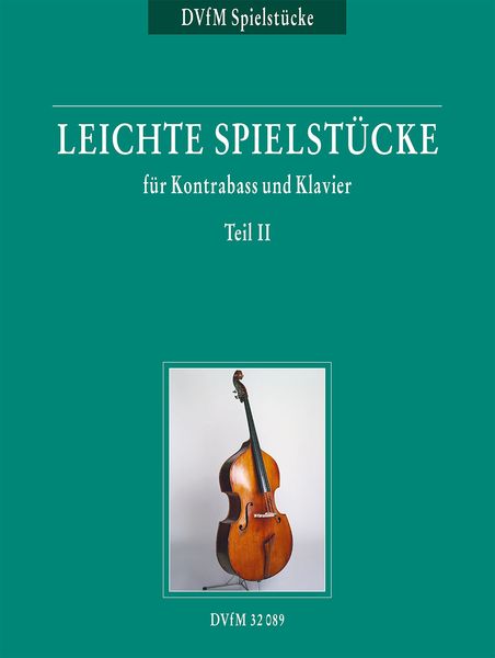 Leichte Spielstücke, Vol. 2 : Für Kontrabass und Klavier.