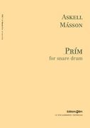 Prim : For Snare Drum(1984).