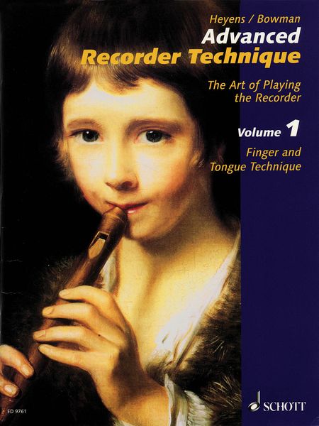 Advanced Recorder Technique, Vol. 1 : Finger and Tongue Technique.